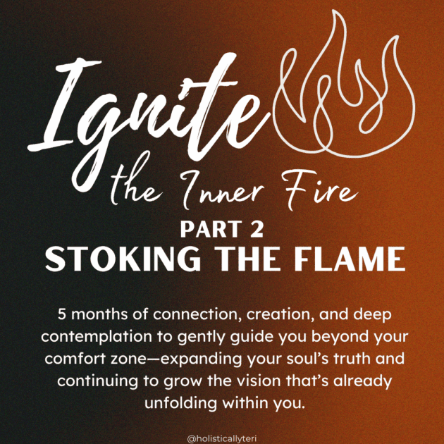 Ignite the Inner Fire Part 2- Session 3- Wednesday 20th August- The Sacred Shadow
