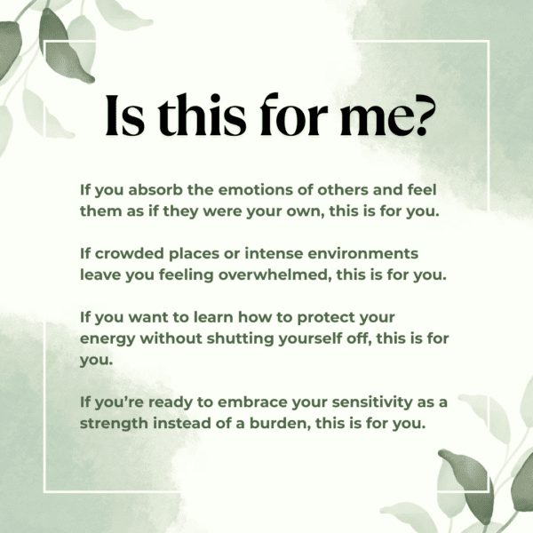 Empath Protection Program Online- Session 5- 4th September - Image 3