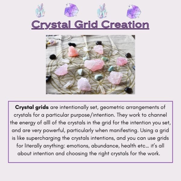 How to Make a Crystal Grid- 1 page guide