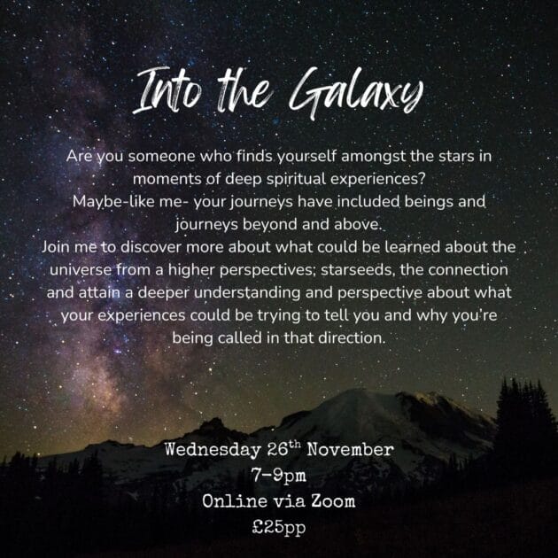 Into the Galaxy