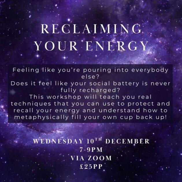 Reclaiming Your Energy