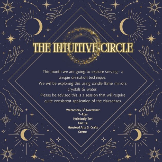 Intuitive Circle- 5th November- Scrying
