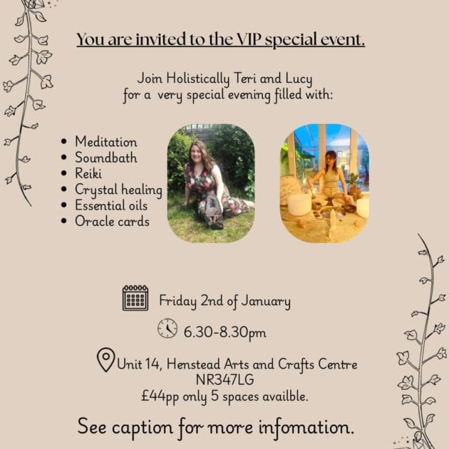 VIP Special Event: Meditation, Sound, Reiki, Crystal Healing, Oracle Cards & Essential Oils!