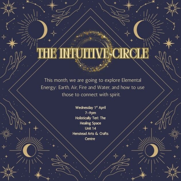 Intuitive Circle- Wednesday 1st April- Elemental Magic