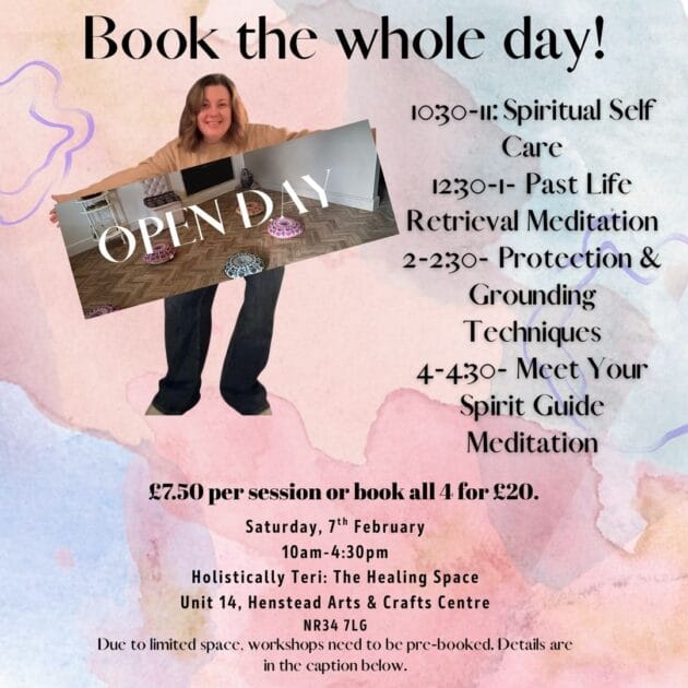 Open Day- All 4 Workshops