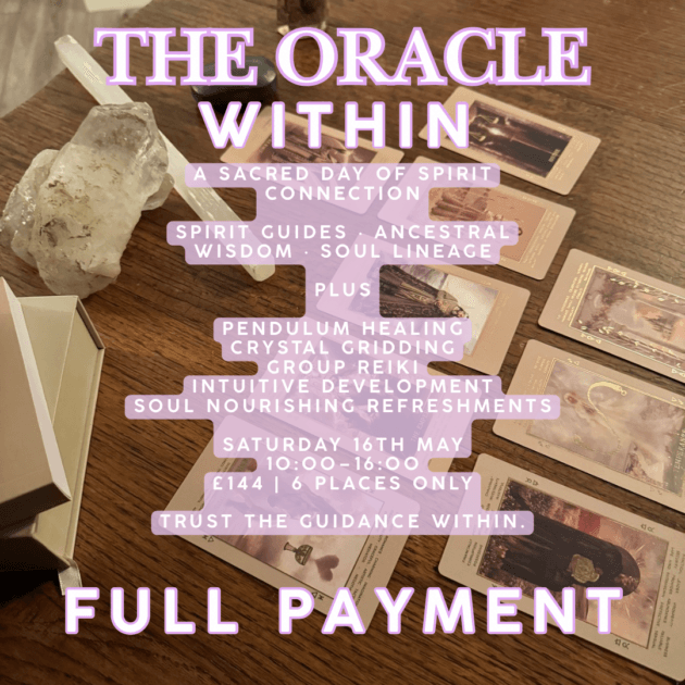 The Oracle Within- Full Payment