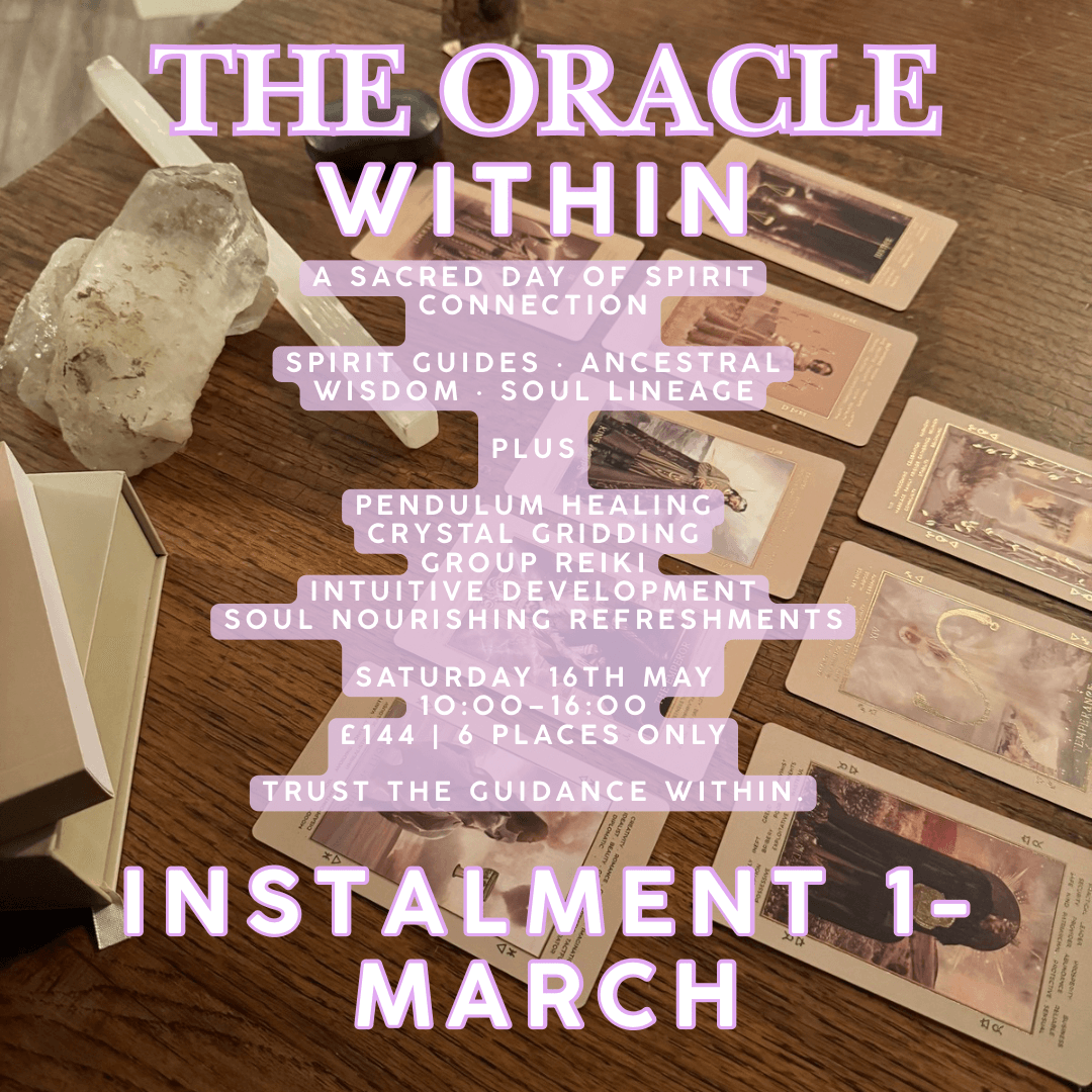The Oracle Within- Instalment 1- March