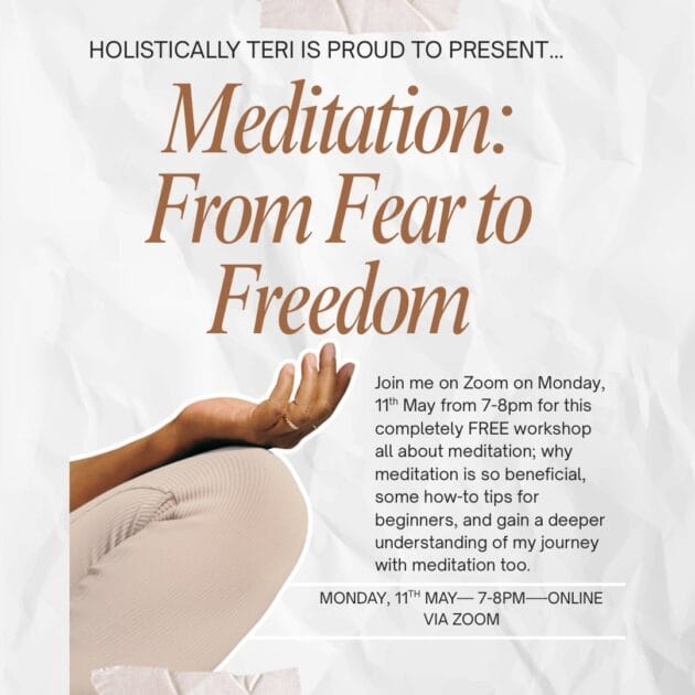 Free Online Workshop: Meditation: From Fear to Freedom