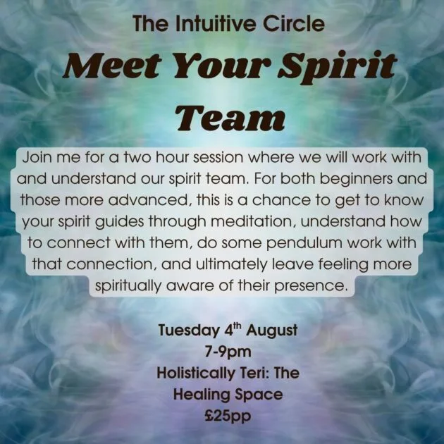 The Intuitive Circle: Spirit Guides- 4th August